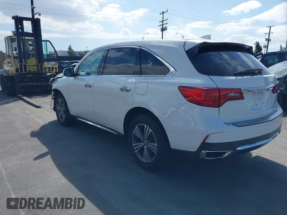 2019 Acura MDX with VIN 5J8YD3H37KL007859, listed as a IAAI auction lot 41656164 with 59,838 mi miles and . Bid and sale history available at DreamBid. Image 3.