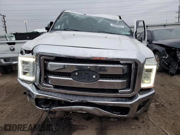 2013 Ford F-250 XL with VIN 1FT7X2BT7DEA62601, listed as a Copart auction lot 43250835 with 124,399 mi miles and Salvage Title. Bid and sale history available at DreamBid. Image 5.