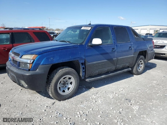 2003 Chevrolet Avalanche with VIN 3GNEC13T43G179188, listed as a Copart auction lot 49908655 with 246,716 mi miles and Salvage Title. Bid and sale history available at carsss.com. Image 1.