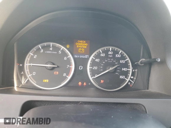 2015 Acura RDX Tech Pkg with VIN 5J8TB4H5XFL013877, listed as a Copart auction lot 48183875 with 92,081 mi miles and Salvage Title. Bid and sale history available at carsss.com. Image 9.