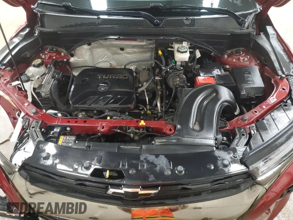 2023 Chevrolet TrailBlazer RS with VIN KL79MUSL0PB036275, listed as a Copart auction lot 46578245 with 26,879 mi miles and Salvage Title. Bid and sale history available at DreamBid. Image 12.