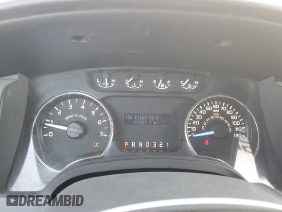 2011 Ford F-150 XL with VIN 1FTFX1EF2BKE14834, listed as a Copart auction lot 48475295 with 151,024 mi miles and Salvage Title. Bid and sale history available at carsss.com. Image 9.