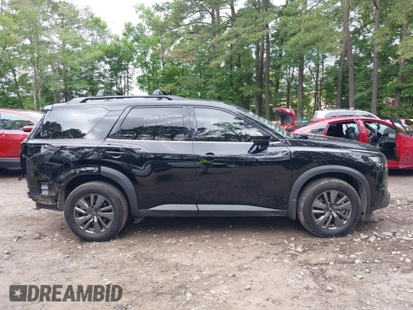 2023 Nissan Pathfinder SV with VIN 5N1DR3BA0PC259347, listed as a IAAI auction lot 42521314 with 44,370 mi miles and . Bid and sale history available at DreamBid. Image 14.