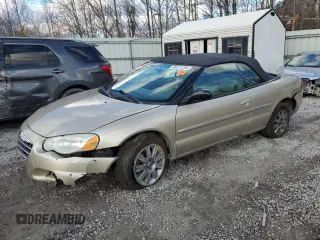 2005 Chrysler Sebring Limited with VIN 1C3EL65R55N633809, listed as a Copart auction lot 85721254 with Not Provided miles and Salvage Title. Bid and sale history available at DreamBid. Image 1.