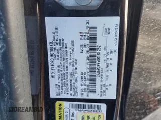 2019 Ford Fusion Titanium with VIN 3FA6P0K95KR181252, listed as a Copart auction lot 45393775 with 95,008 mi miles and Salvage Title. Bid and sale history available at carsss.com. Image 12.