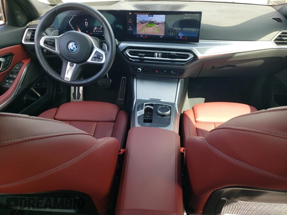 2023 BMW 3 Series 330e xDrive with VIN 3MW39FS02P8D01319, listed as a Copart auction lot 67836734 with 12,883 mi miles and Salvage Title. Bid and sale history available at carsss.com. Image 8.
