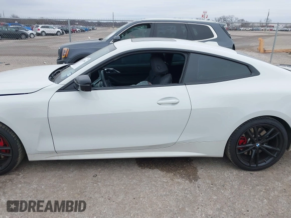 2024 BMW 4 Series M440i with VIN WBA83AP03RCR93802, listed as a IAAI auction lot 41619054 with 11,173 mi miles. Bid and sale history available at carsss.com. Image 15.