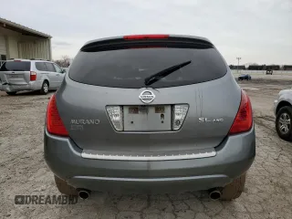 2007 Nissan Murano SL with VIN JN8AZ08W47W649198, listed as a Copart auction lot 51538455 with Not Provided miles and Salvage Title. Bid and sale history available at DreamBid. Image 6.