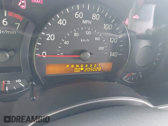 2007 Nissan Titan XE with VIN 1N6BA07AX7N236492, listed as a IAAI auction lot 41668602 with 205,028 mi miles. Bid and sale history available at carsss.com. Image 14.