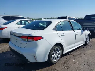 2023 Toyota Corolla LE with VIN 5YFB4MDE8PP069156, listed as a IAAI auction lot 42041707 with 49,568 mi miles. Bid and sale history available at carsss.com. Image 4.