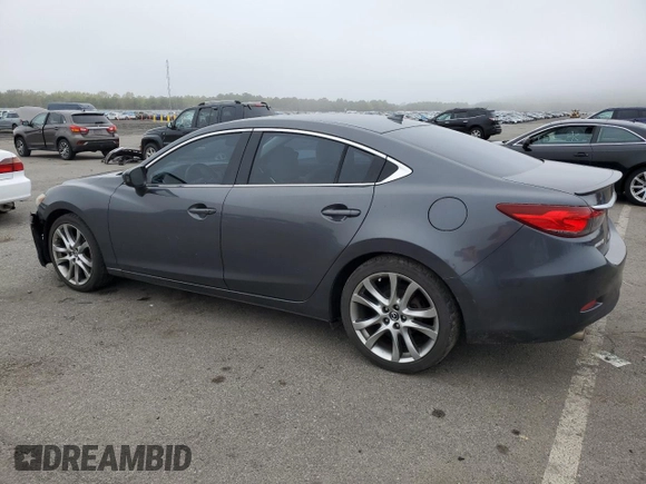 2014 Mazda 6 i Grand Touring with VIN JM1GJ1W61E1132313, listed as a Copart auction lot 54898745 with 117,905 mi miles and Salvage Title. Bid and sale history available at DreamBid. Image 2.