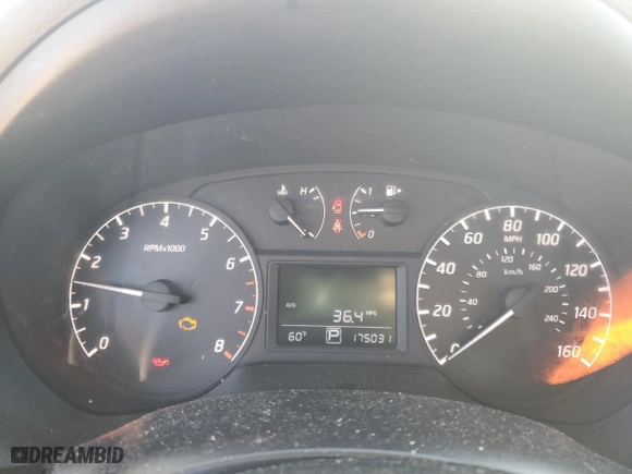 2015 Nissan Sentra SR with VIN 3N1AB7AP8FY295319, listed as a Copart auction lot 48006795 with 175,031 mi miles and Salvage Title. Bid and sale history available at carsss.com. Image 9.