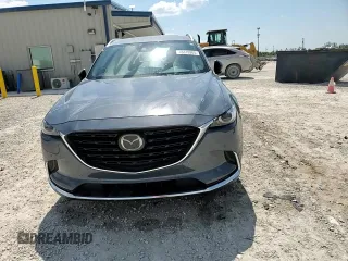 2023 Mazda CX-9 Carbon Edition with VIN JM3TCBDY8P0653953, listed as a Copart auction lot 48810905 with 27,677 mi miles and Salvage title. Bid and sale history available at DreamBid. Image 12.