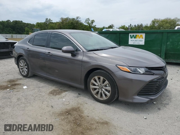 2020 Toyota Camry LE with VIN 4T1C11AK4LU970264, listed as a Copart auction lot 55728075 with 16,619 mi miles and Salvage Title. Bid and sale history available at DreamBid. Image 4.