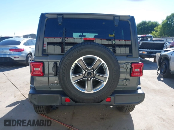 2018 Jeep Wrangler Unlimited Sport S с VIN 1C4HJXDGXJW280475, выставлен на аукционе IAAI как лот 42084746 с пробегом 93 228 миль миль и . История ставок и продаж доступна на DreamBid. Изображение 21.