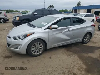 2015 Hyundai Elantra SE with VIN 5NPDH4AE5FH609317, listed as a Copart auction lot 58782845 with 161,634 mi miles and Salvage title. Bid and sale history available at DreamBid. Image 1.