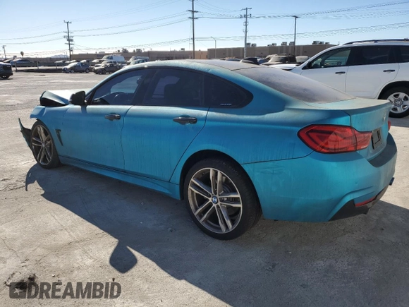 2019 BMW 4 Series 440i z VIN WBA4J5C54KBM65078, wystawiony jako Copart lot #87124254 z przebiegiem 40 455 mil mil oraz Szkoda całkowita • Salvage title. Historia ofert i sprzedaży dostępna na DreamBid. Obrazek 2.