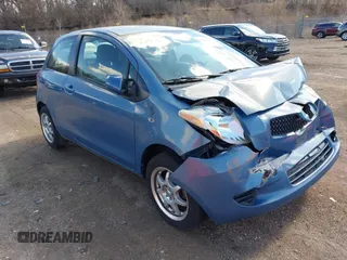 2008 Toyota Yaris with VIN JTDJT923085211222, listed as a IAAI auction lot 41866077 with 198,933 mi miles. Bid and sale history available at carsss.com. Image 1.
