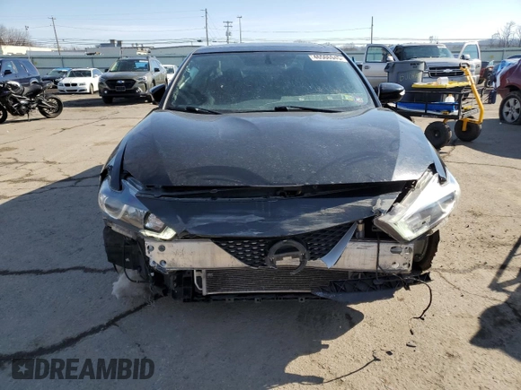 2017 Nissan Maxima SV with VIN 1N4AA6AP3HC377342, listed as a Copart auction lot 46506945 with 118,544 mi miles and Salvage Title. Bid and sale history available at DreamBid. Image 5.