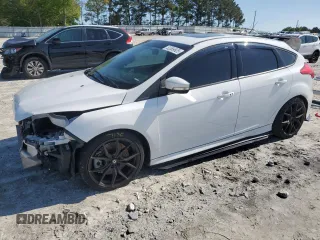 2018 Ford Focus ST with VIN 1FADP3L94JL208705, listed as a Copart auction lot 52069925 with 93,948 mi miles and Salvage Title. Bid and sale history available at carsss.com. Image 1.