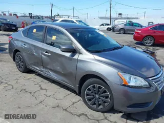 2015 Nissan Sentra SV with VIN 3N1AB7AP6FL681976, listed as a IAAI auction lot 41900869 with 1 mi miles. Bid and sale history available at carsss.com. Image 1.