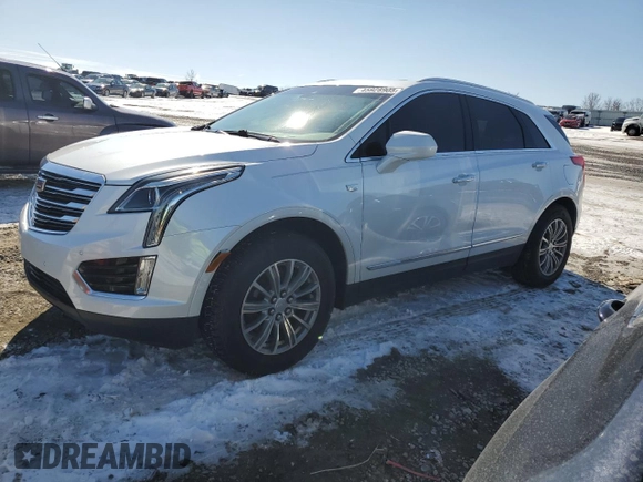 2017 Cadillac XT5 Luxury FWD with VIN 1GYKNBRS2HZ263067, listed as a Copart auction lot 45928905 with 118,819 mi miles and Salvage Title. Bid and sale history available at carsss.com. Image 1.