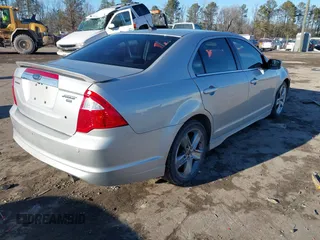 2010 Ford Fusion SPORT with VIN 3FAHP0DC0AR160910, listed as a IAAI auction lot 41327468 with 222,684 mi miles. Bid and sale history available at carsss.com. Image 4.