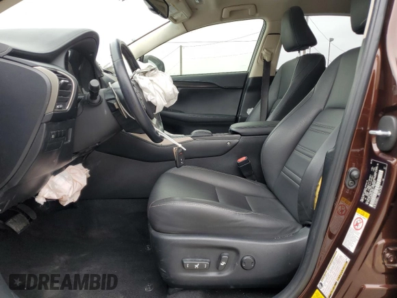 2019 Lexus NX 300 with VIN JTJYARBZ7K2136310, listed as a Copart auction lot 64458325 with 83,688 mi miles and Salvage title. Bid and sale history available at DreamBid. Image 7.