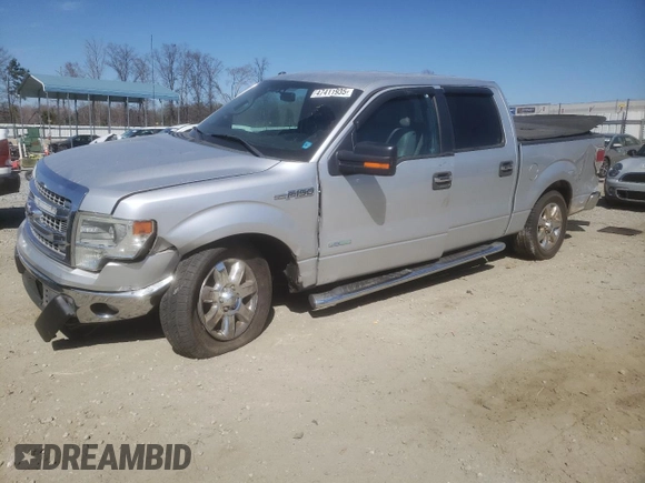 2014 Ford F-150 XL with VIN 1FTFW1CT7EFA23073, listed as a Copart auction lot 47411935 with 146,314 mi miles and Salvage Title. Bid and sale history available at carsss.com. Image 1.