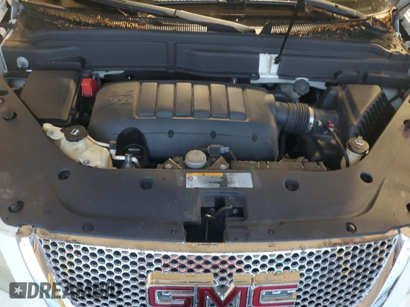 2012 GMC Acadia Denali with VIN 1GKKRTED3CJ356389, listed as a Copart auction lot 62196305 with 120,612 mi miles and Salvage title. Bid and sale history available at DreamBid. Image 12.