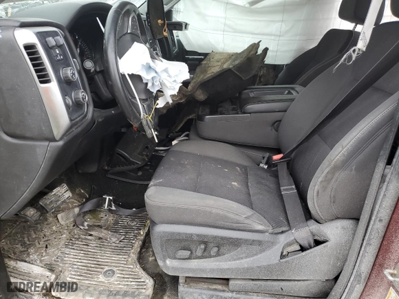 2014 Chevrolet Silverado 1500 LT with VIN 1GCVKREC9EZ192447, listed as a Copart auction lot 43053975 with 0 mi miles and Salvage Title. Bid and sale history available at carsss.com. Image 7.