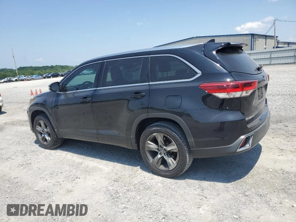 2018 Toyota Highlander Limited with VIN 5TDYZRFH6JS237407, listed as a Copart auction lot 59730215 with 137,262 mi miles and Salvage title. Bid and sale history available at DreamBid. Image 2.