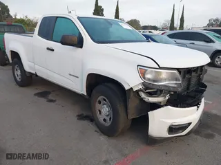 2020 Chevrolet Colorado 2WD Work Truck with VIN 1GCHSBEA5L1149285, listed as a IAAI auction lot 41615713 with 51,271 mi miles. Bid and sale history available at carsss.com. Image 1.