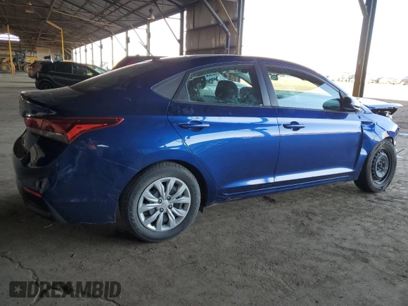2021 Hyundai Accent SE with VIN 3KPC24A60ME139396, listed as a Copart auction lot 50195905 with 84,216 mi miles and Salvage Title. Bid and sale history available at carsss.com. Image 3.