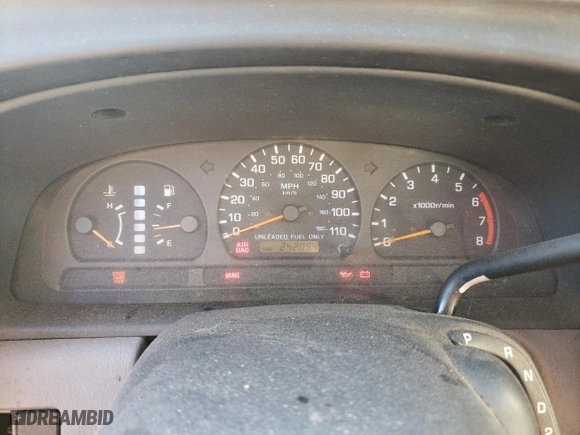 2000 Nissan Frontier 2WD XE with VIN 1N6DD21S7YC305620, listed as a Copart auction lot 75278534 with 242,094 mi miles and Salvage Title. Bid and sale history available at carsss.com. Image 9.
