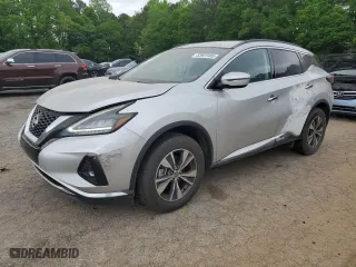 2023 Nissan Murano SV with VIN 5N1AZ2BJ0PC127363, listed as a Copart auction lot 53922405 with 31,386 mi miles and Non Repairable. Bid and sale history available at carsss.com. Image 1.