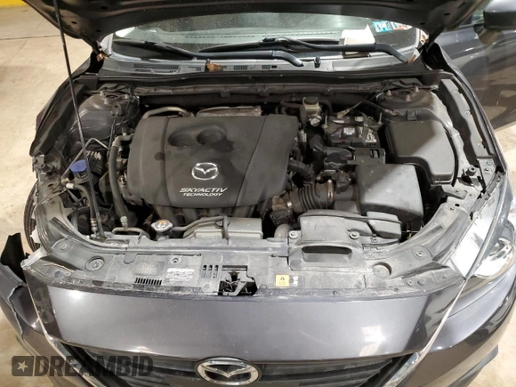 2015 Mazda 3 i Sport with VIN 3MZBM1U71FM158232, listed as a Copart auction lot 46936835 with 118,589 mi miles and Salvage Title. Bid and sale history available at carsss.com. Image 12.