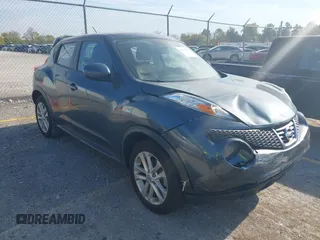 2014 Nissan Juke S with VIN JN8AF5MR0ET358508, listed as a IAAI auction lot 40642541 with 55,958 mi miles. Bid and sale history available at carsss.com. Image 1.