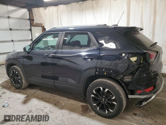 2021 Chevrolet TrailBlazer LT with VIN KL79MPSLXMB042405, listed as a Copart auction lot 54553083 with 61,604 mi miles. Bid and sale history available at carsss.com. Image 2.