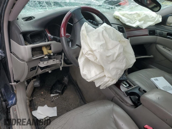2003 Lexus ES 300 with VIN JTHBF30G830099594, listed as a Copart auction lot 49721375 with Not Provided miles and Salvage Title. Bid and sale history available at DreamBid. Image 8.