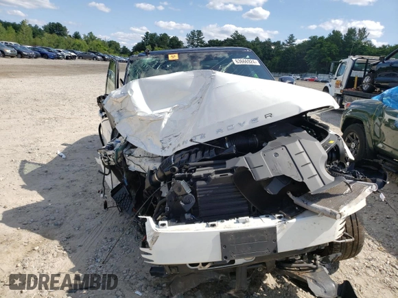 2020 Land Rover Range Rover Autobiography with VIN SALGV5SEXLA586171, listed as a Copart auction lot 63666924 with Not provided miles and Salvage title. Bid and sale history available at DreamBid. Image 5.