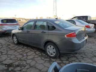 2009 Ford Focus S with VIN 1FAHP34N79W212190, listed as a Copart auction lot 44628945 with 129,568 mi miles and Salvage Title. Bid and sale history available at carsss.com. Image 2.