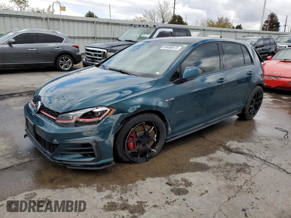 2018 Volkswagen Golf GTI S with VIN 3VW447AUXJM293529, listed as a Copart auction lot 49480873 with 85,650 mi miles. Bid and sale history available at carsss.com. Image 1.