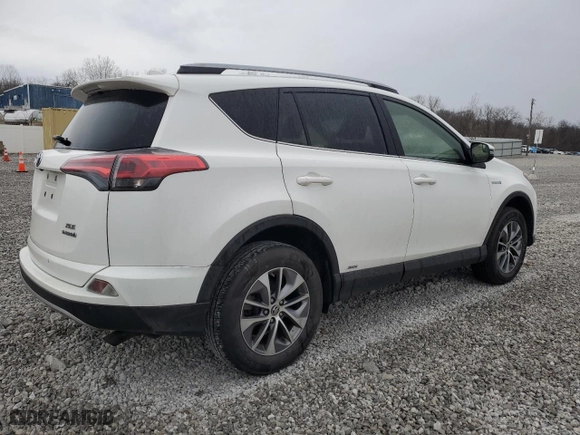 2017 Toyota RAV4 Hybrid XLE with VIN JTMRJREV0HD084371, listed as a Copart auction lot 50912655 with 133,926 mi miles and Salvage Title. Bid and sale history available at carsss.com. Image 3.