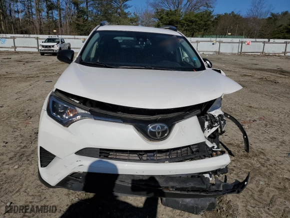 2017 Toyota RAV4 LE with VIN JTMBFREV2HD204335, listed as a Copart auction lot 49950275 with 44,281 mi miles and Salvage Title. Bid and sale history available at carsss.com. Image 5.