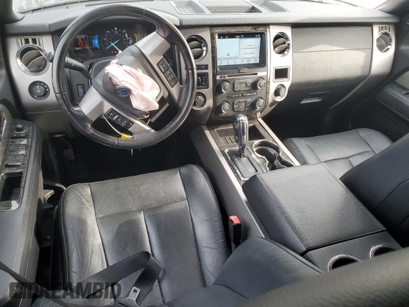 2017 Ford Expedition EL Limited with VIN 1FMJK2AT6HEA46509, listed as a Copart auction lot 50640215 with 100,967 mi miles and Salvage Title. Bid and sale history available at carsss.com. Image 8.