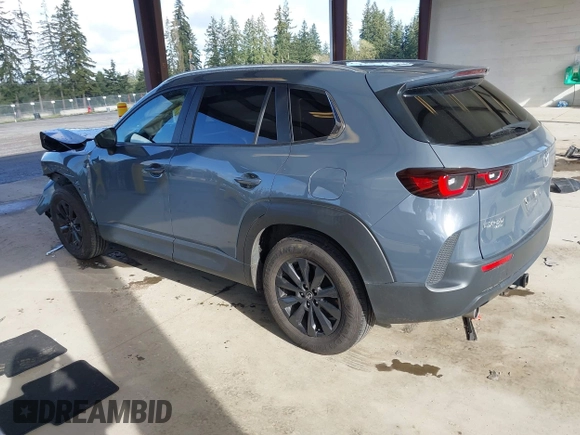 2023 Mazda CX-50 S Select with VIN 7MMVABAM2PN110674, listed as a IAAI auction lot 42014100 with 36,827 mi miles and . Bid and sale history available at DreamBid. Image 3.