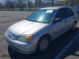 2001 Honda Civic LX with VIN 1HGES16531L024206, listed as a IAAI auction lot 42074094 with 182,519 mi miles. Bid and sale history available at carsss.com. Image 2.