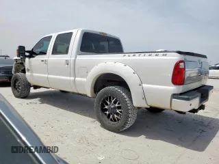 2016 Ford F-250 Lariat with VIN 1FT7W2BT2GEB75752, listed as a Copart auction lot 56924005 with 132,585 mi miles and Salvage title. Bid and sale history available at DreamBid. Image 2.