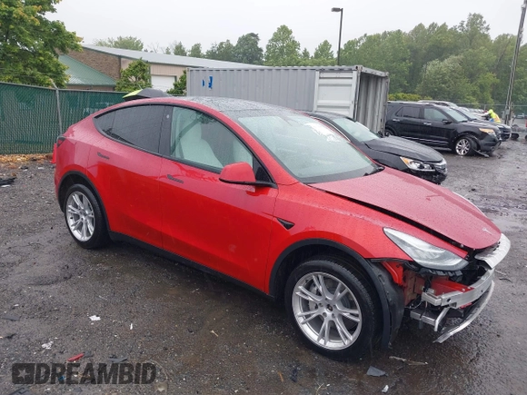 2023 Tesla Model Y Long Range with VIN 7SAYGDEE5PA111262, listed as a IAAI auction lot 42341148 with 19,014 mi miles and . Bid and sale history available at DreamBid. Image 1.